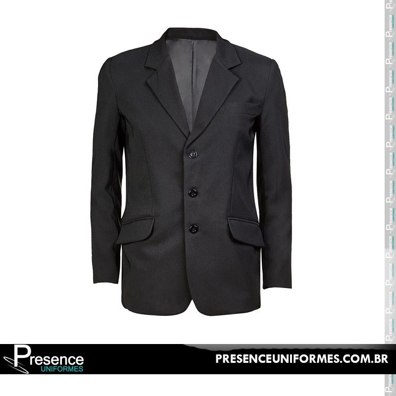 Uniforme profissional blazer masculino